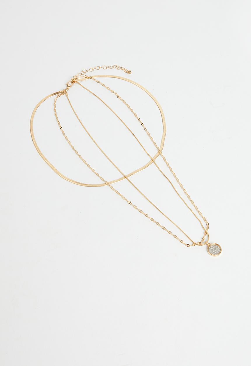 Superbalist - Shelby layered necklace - gold