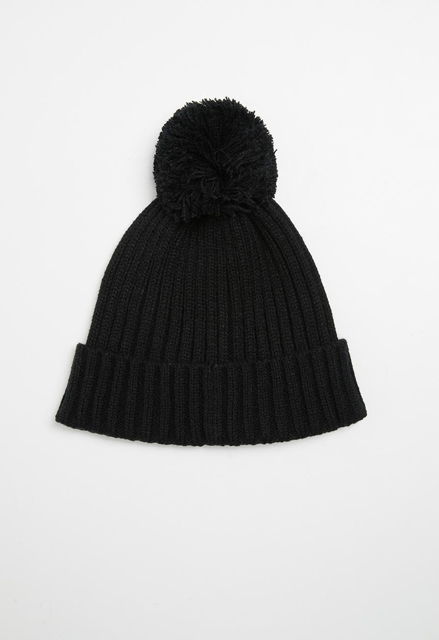 FILA - Sandy pom pom beanie - black