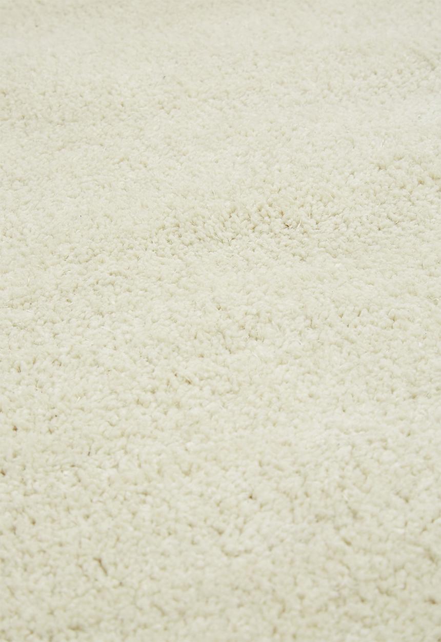 Sixth Floor - Shaggy round rug - cream