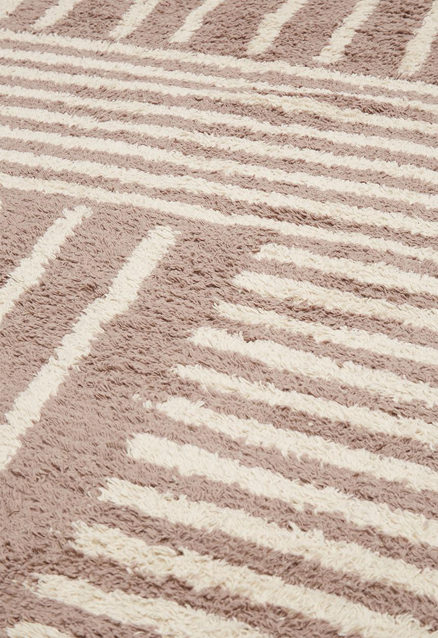 Sixth Floor - Amy tufted rug - rose pink