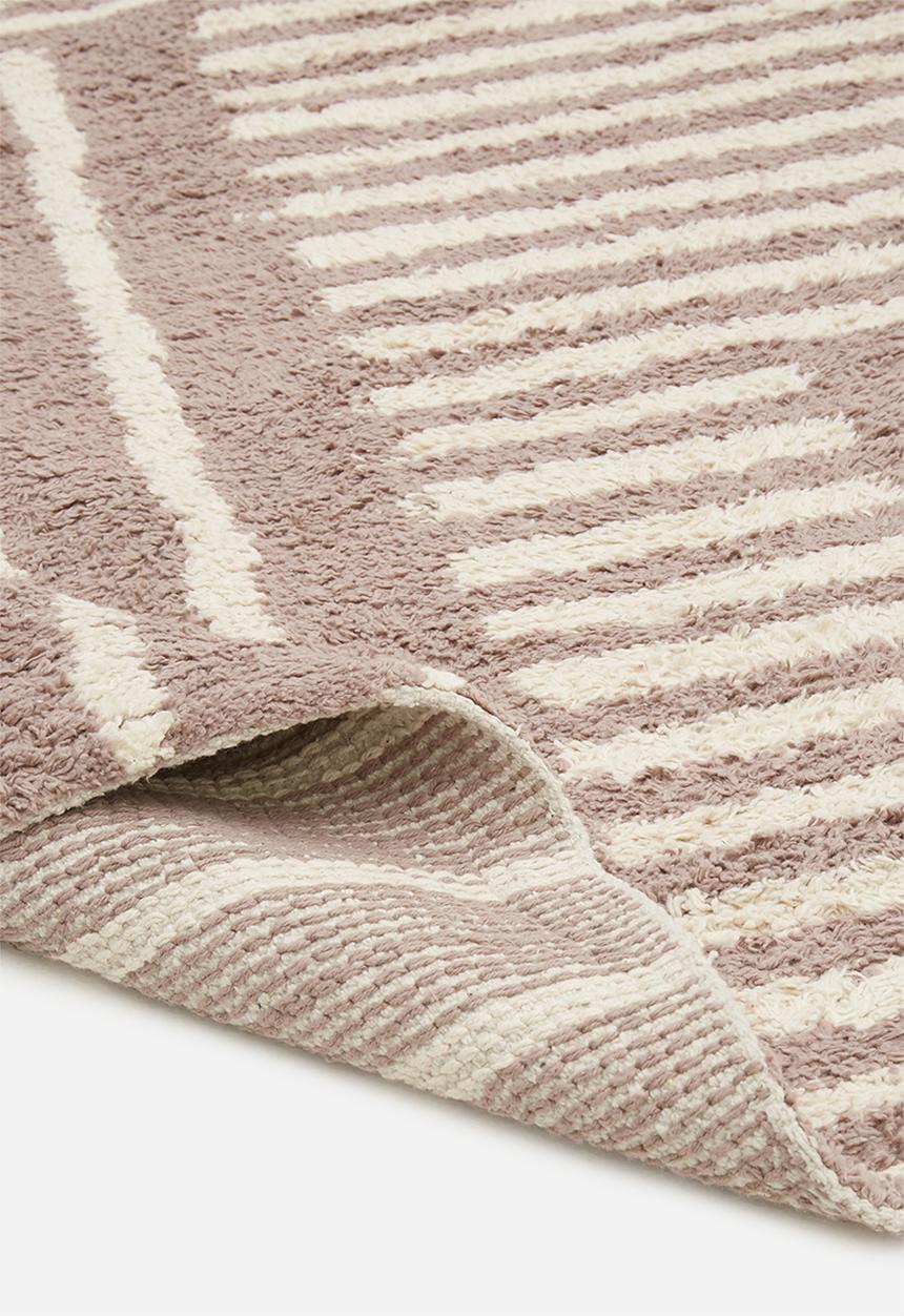 Sixth Floor - Amy tufted rug - rose pink