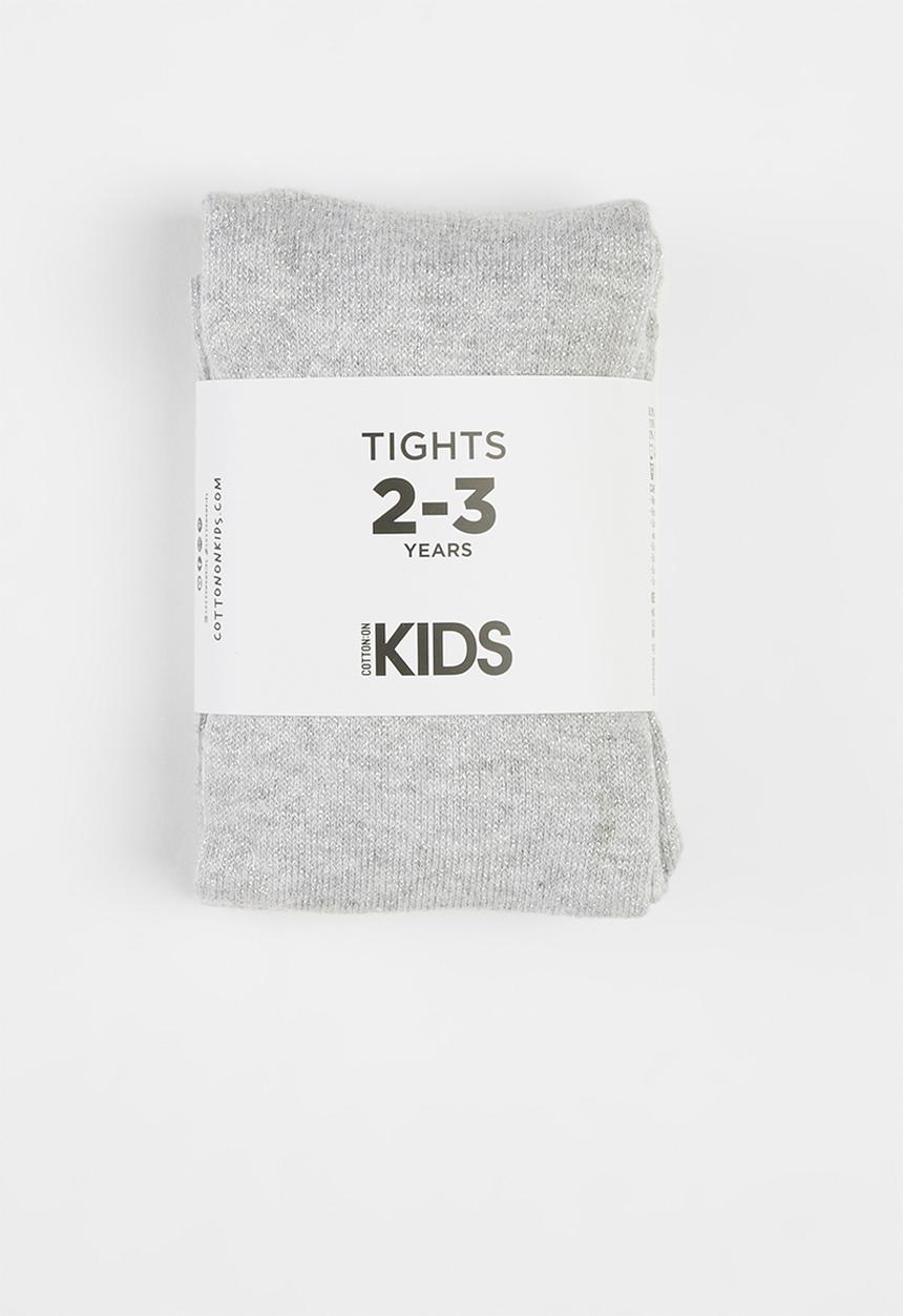 Cotton On - Tilly tights - silver shimmer