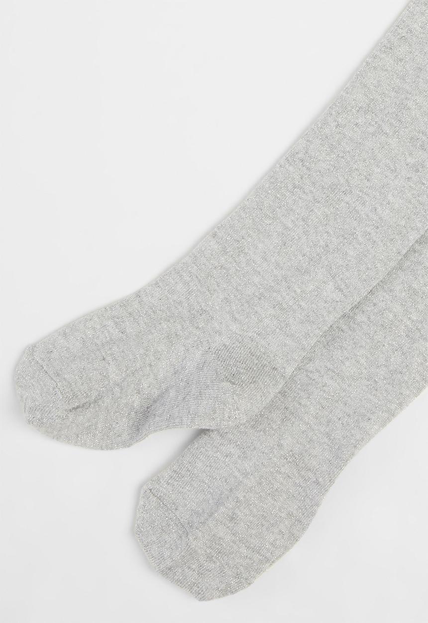 Cotton On - Tilly tights - silver shimmer
