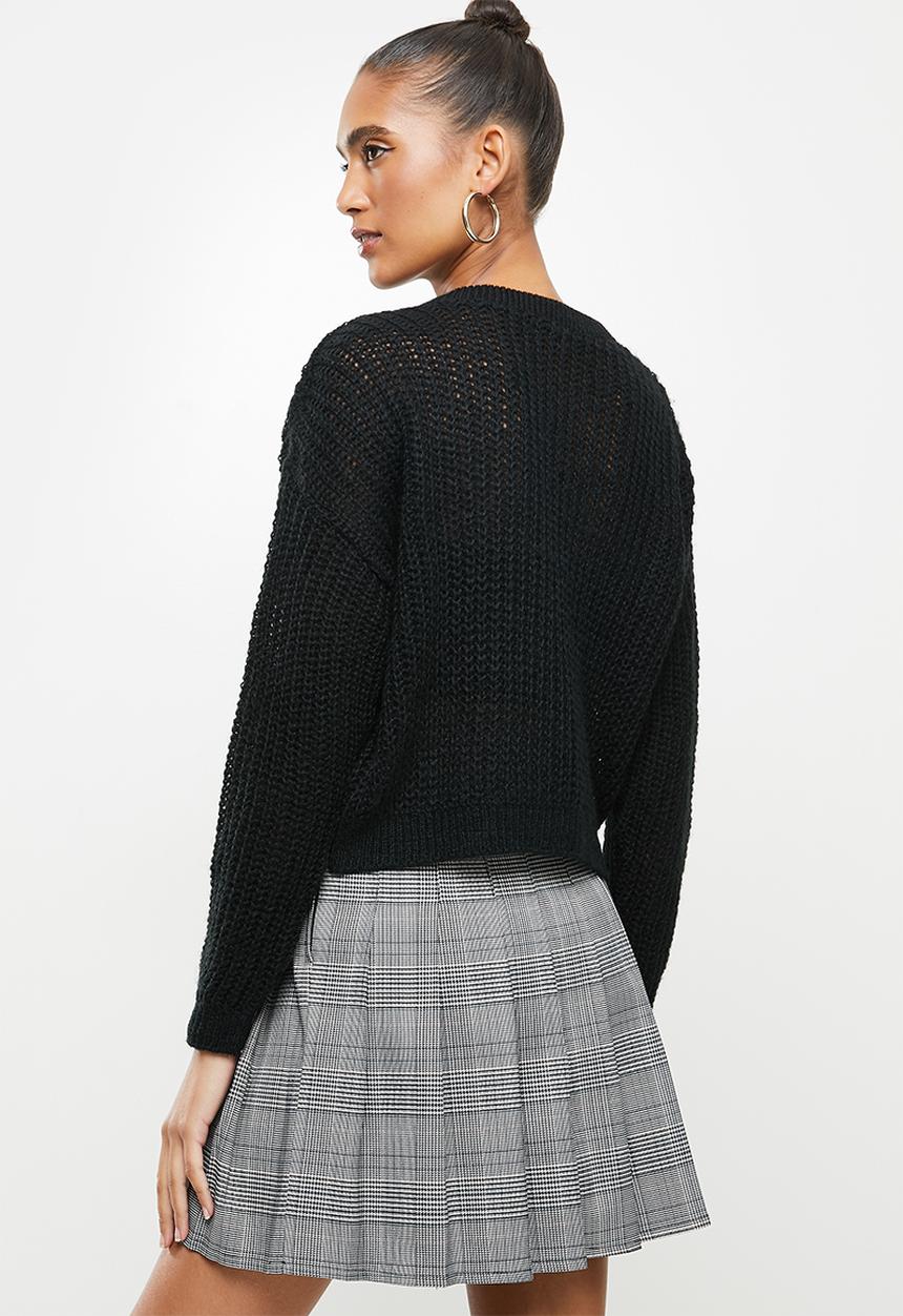 Blake - Oversized pullover - black
