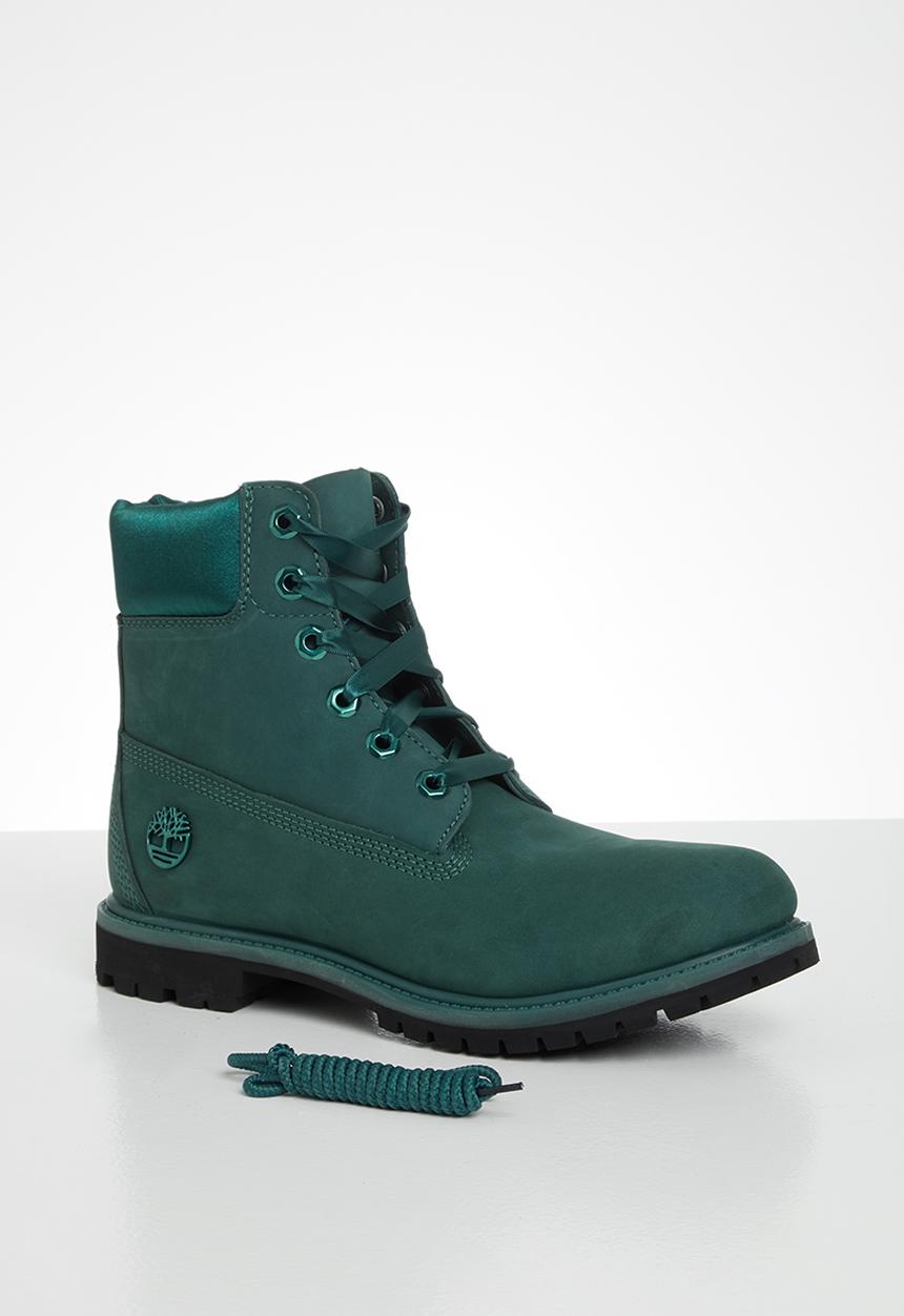 Timberland - 6in premium wp boot l/f- w - deep teal