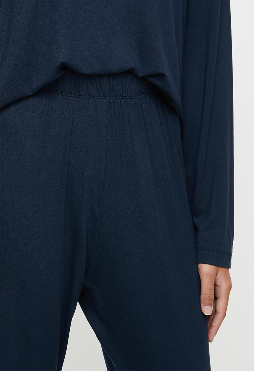Superbalist - V-neck sleep top & pants set - navy