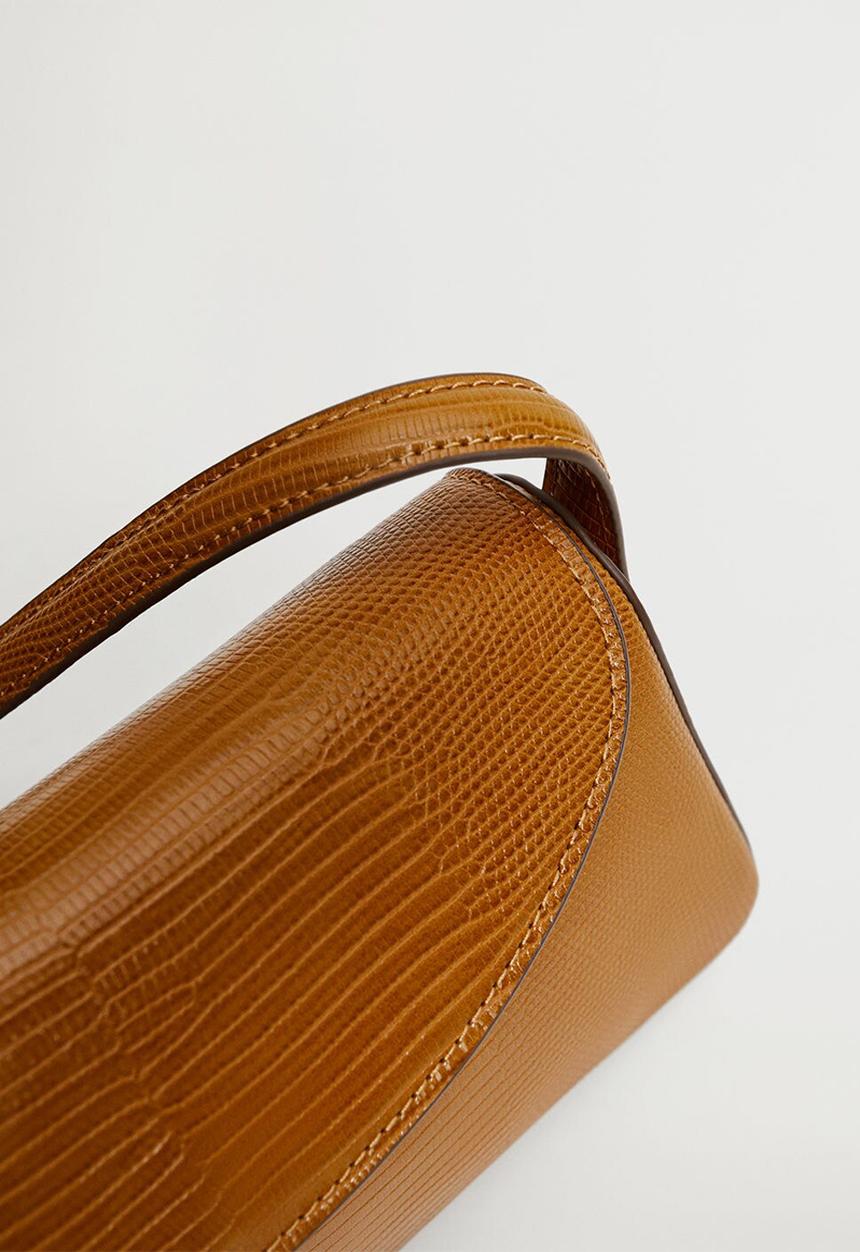 MANGO - Denizly bag - tan