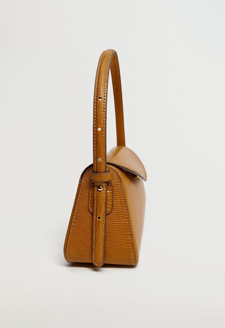MANGO - Denizly bag - tan