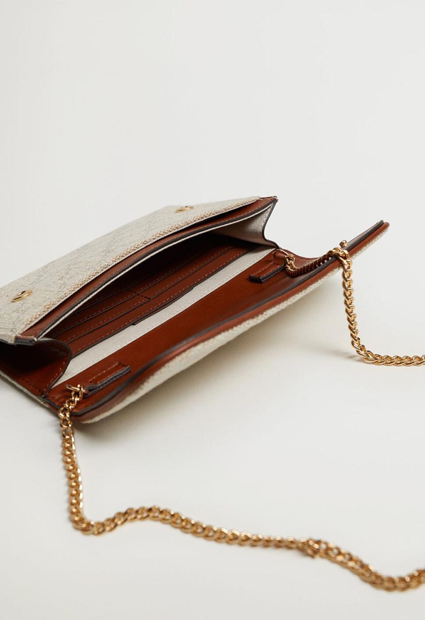 MANGO - Link purse - beige