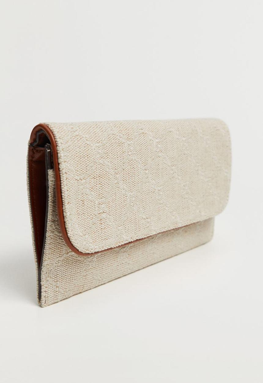 MANGO - Link purse - beige