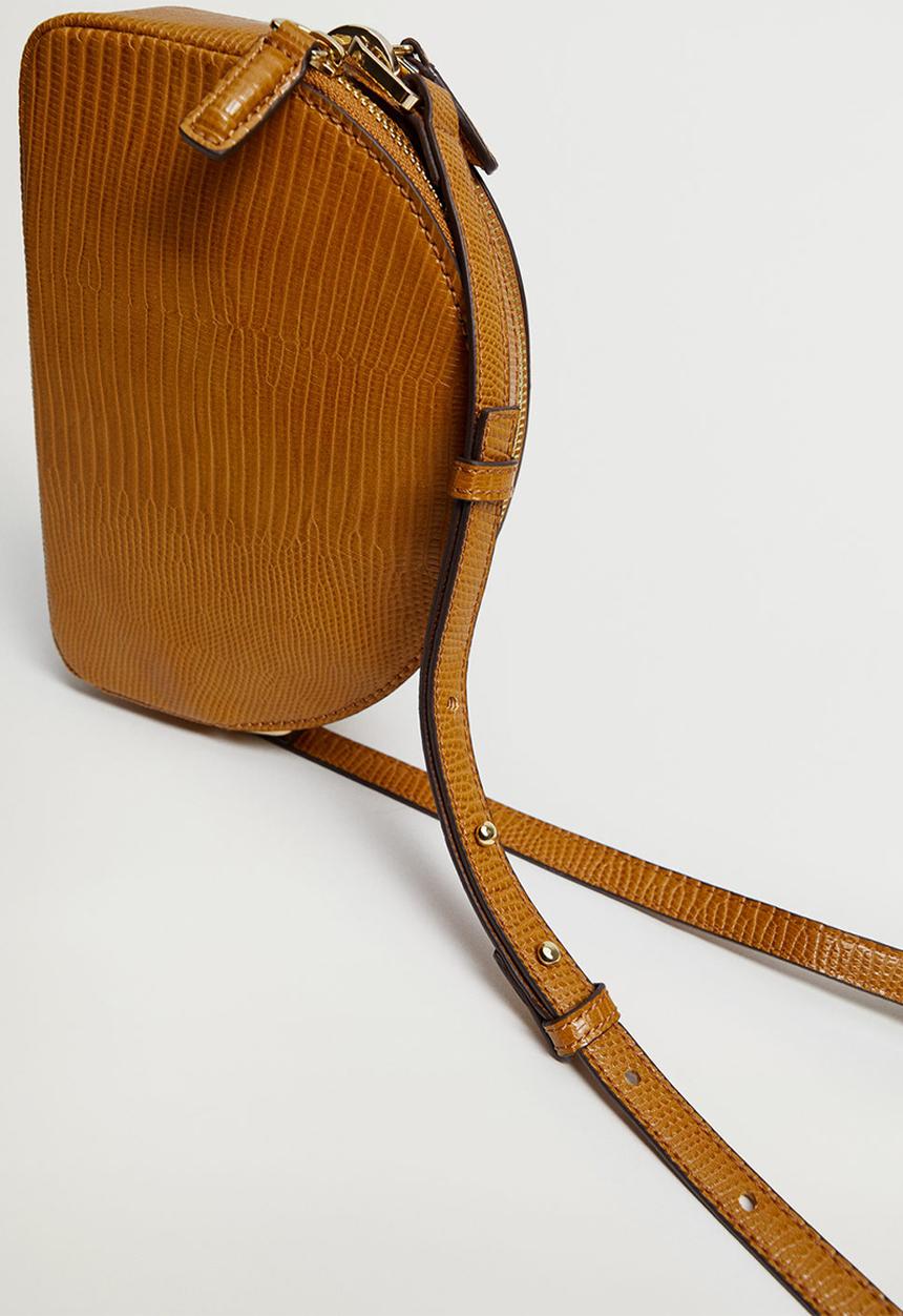 MANGO - Isona bag - tan