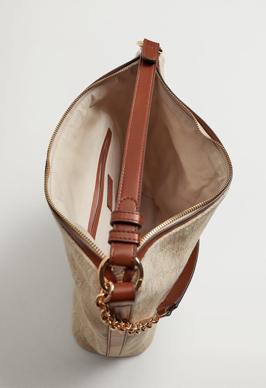 MANGO - Link bag - neutral
