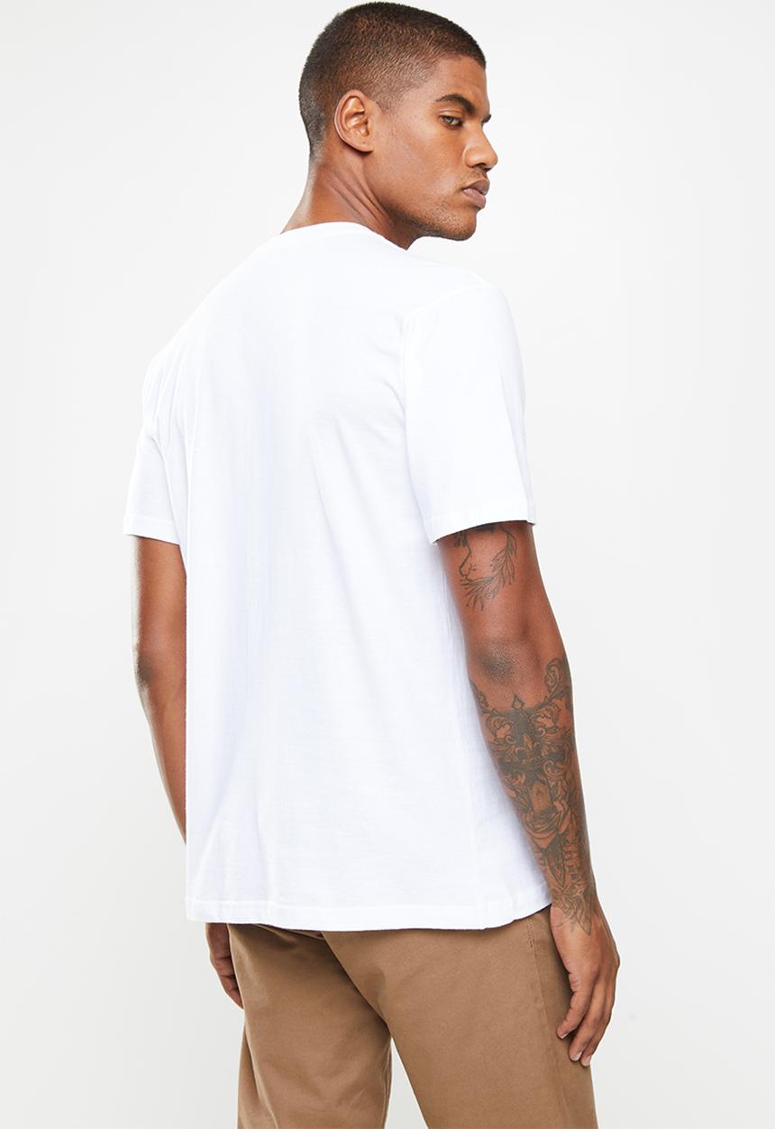 Ben Sherman - UK sliced tee - white