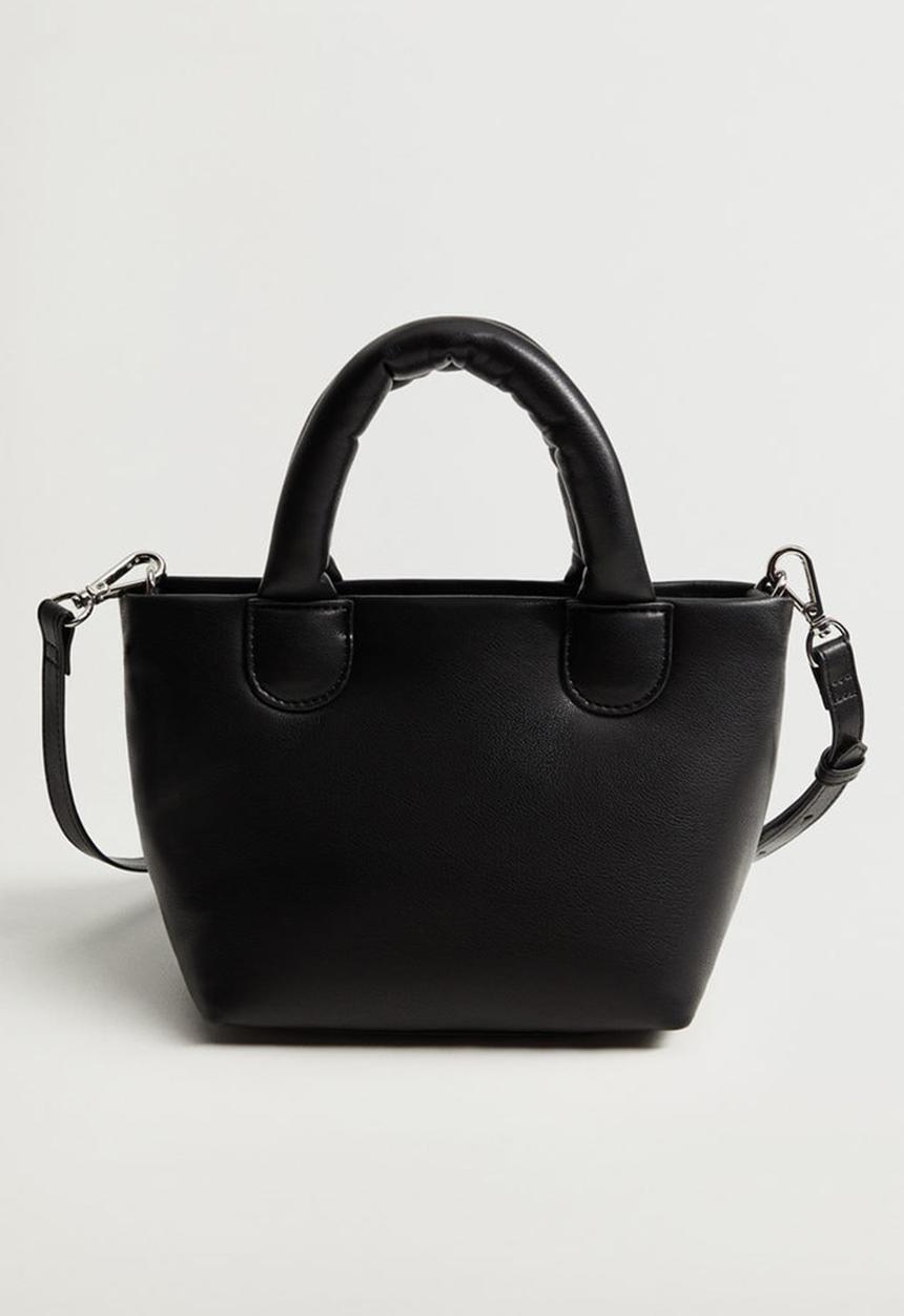 MANGO - Chubbi bag - black
