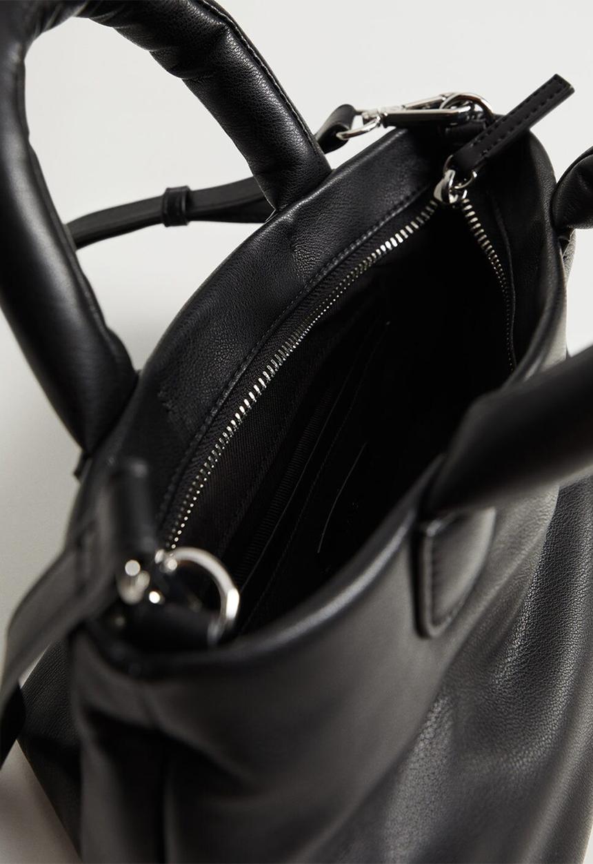 MANGO - Chubbi bag - black
