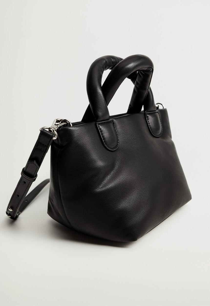 MANGO - Chubbi bag - black