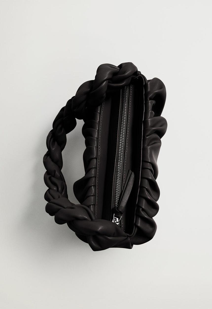 MANGO - Fusilli bag - black