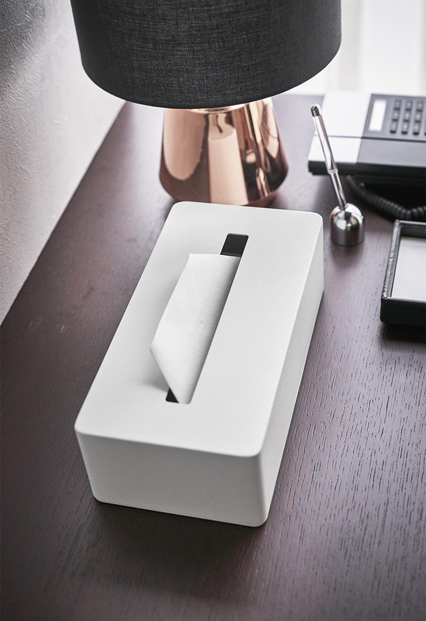 Yamazaki - Tower tissue case - white