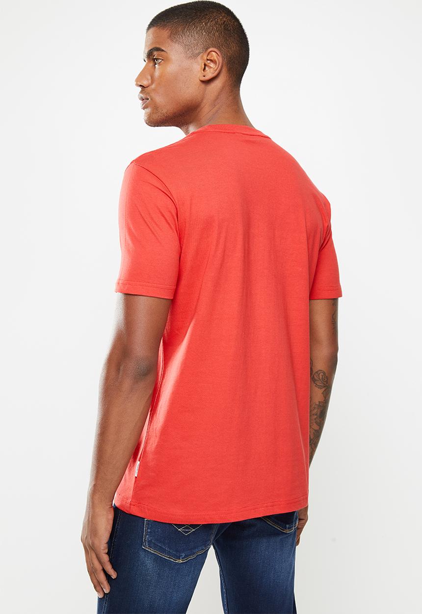 Ben Sherman - UK sliced tee - red