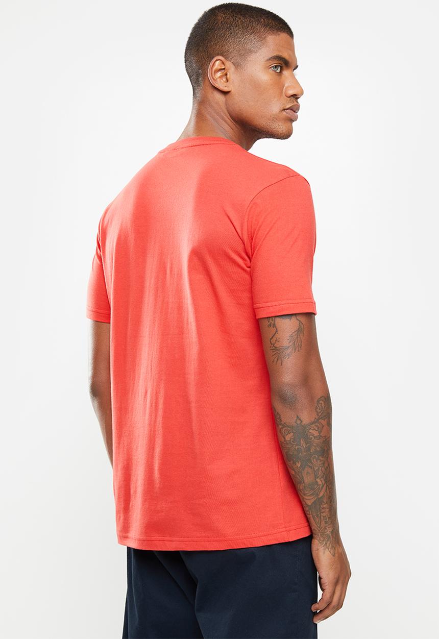 Ben Sherman - Half flag tee - red