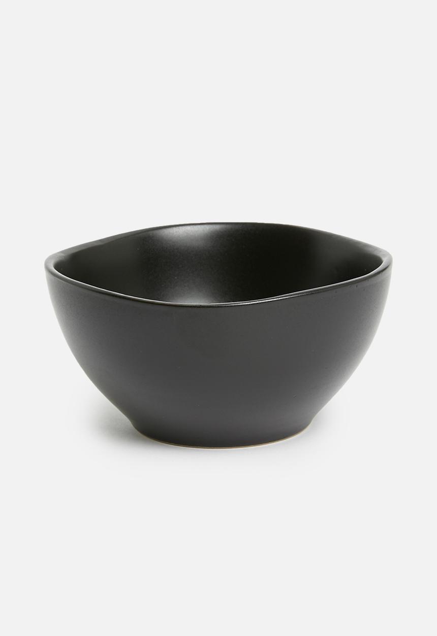 Sixth Floor - Kento bowl set of 4 - charcoal