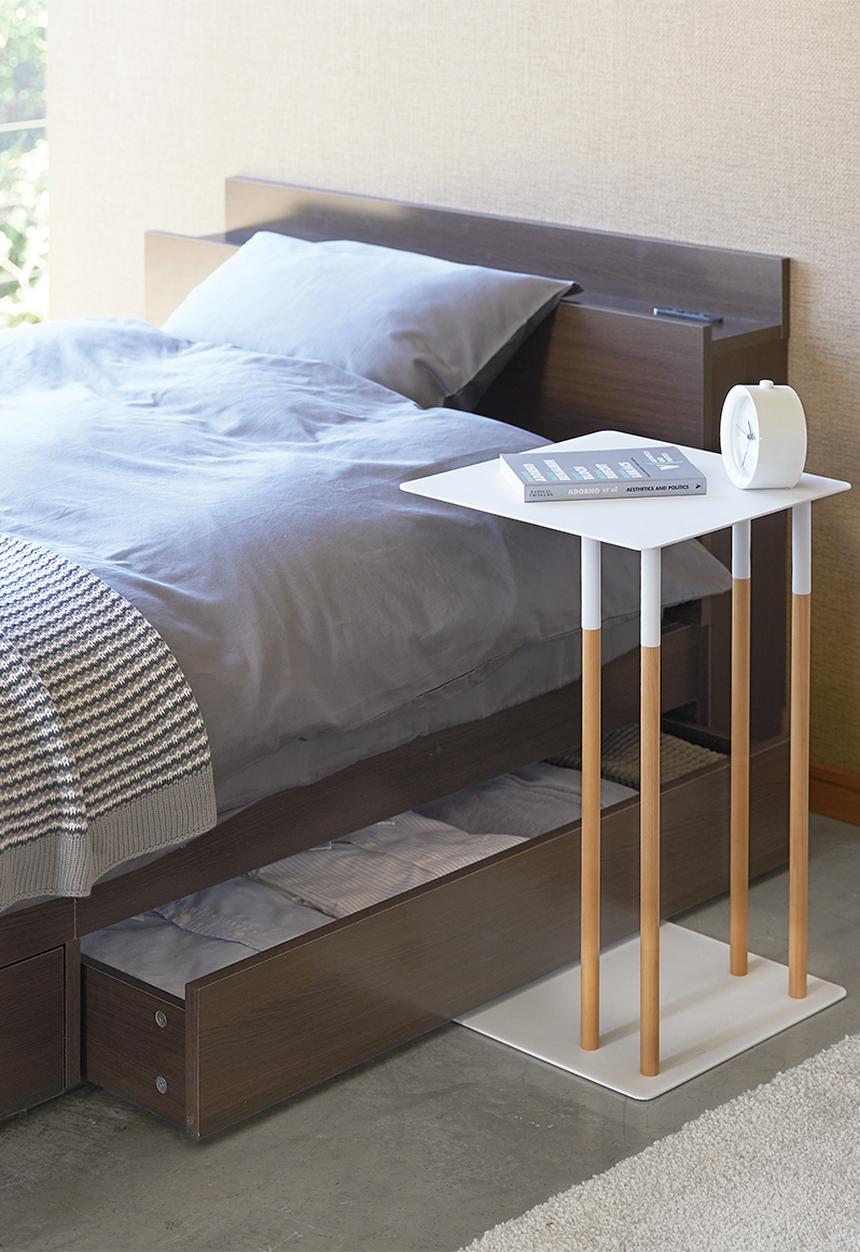 Yamazaki - Plain side table - white