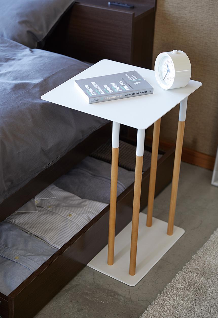 Yamazaki - Plain side table - white