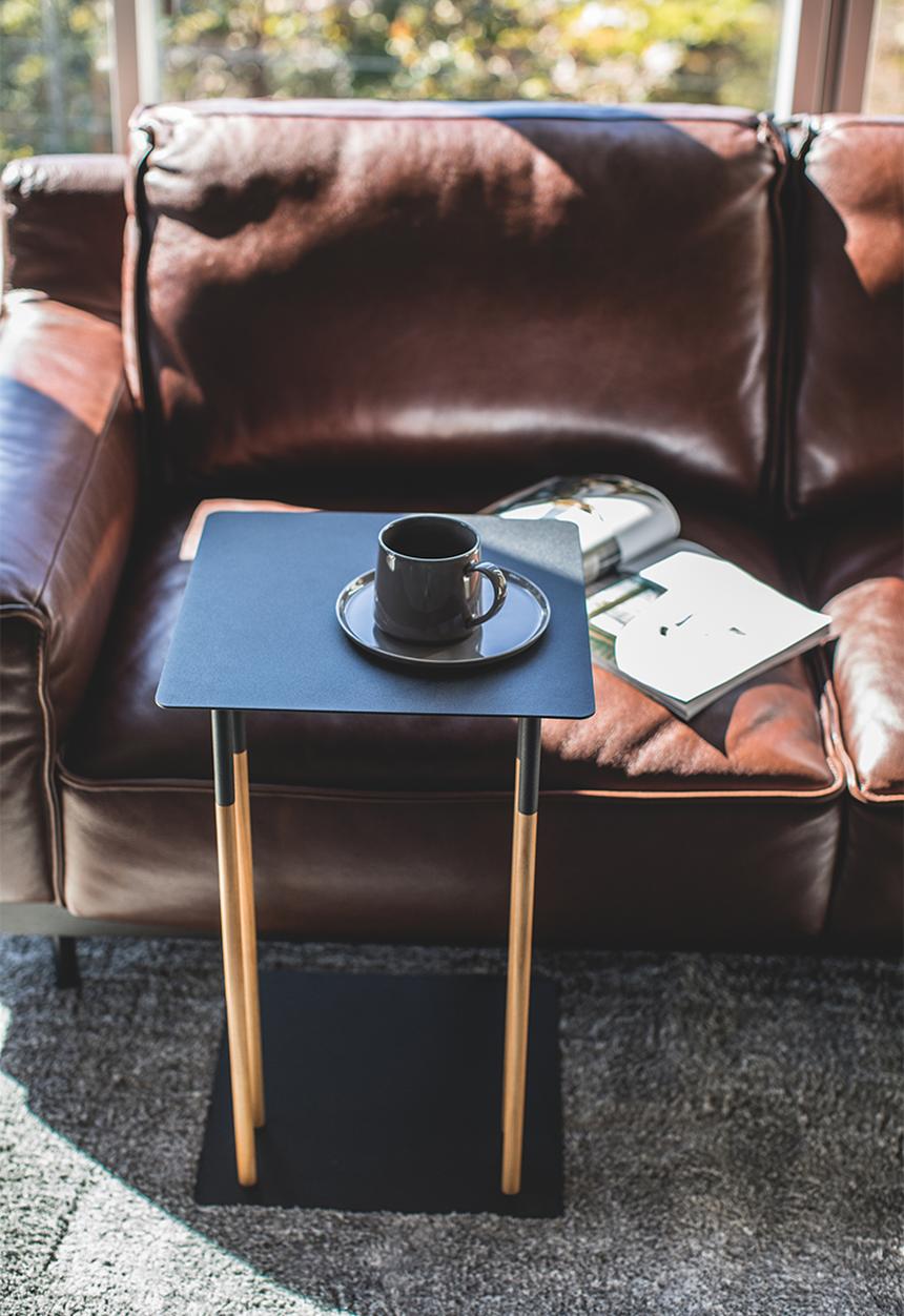 Yamazaki - Plain side table - black