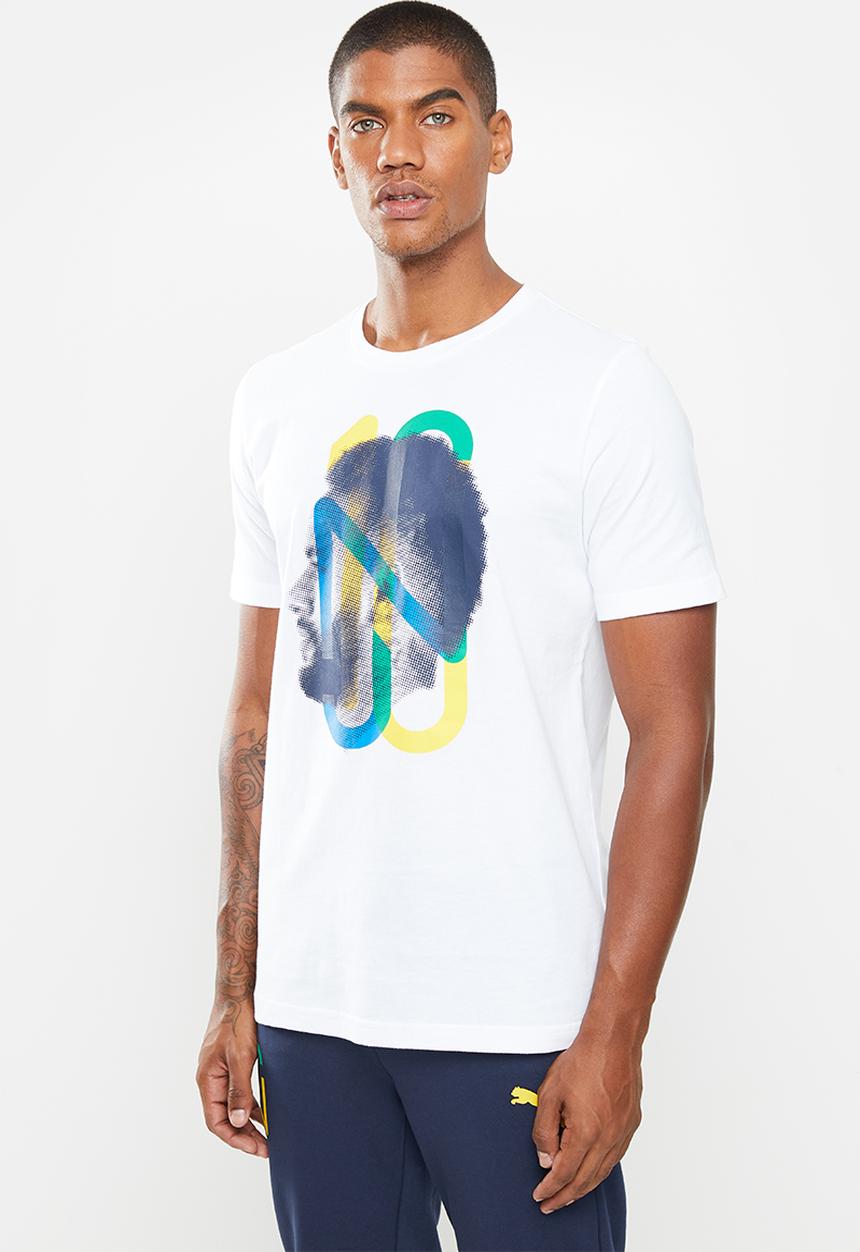 PUMA - Neymar Jr hero tee - white