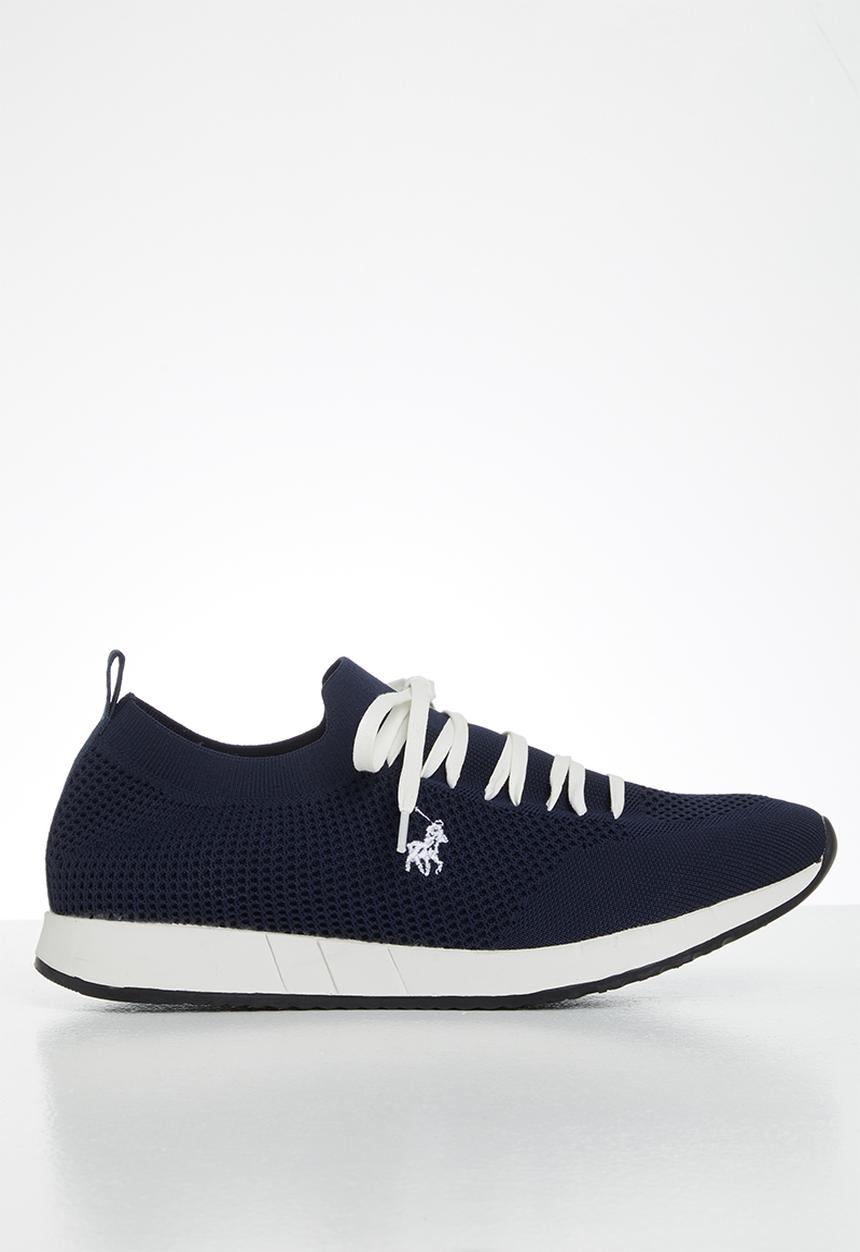 POLO - Gavin knit sneaker - navy
