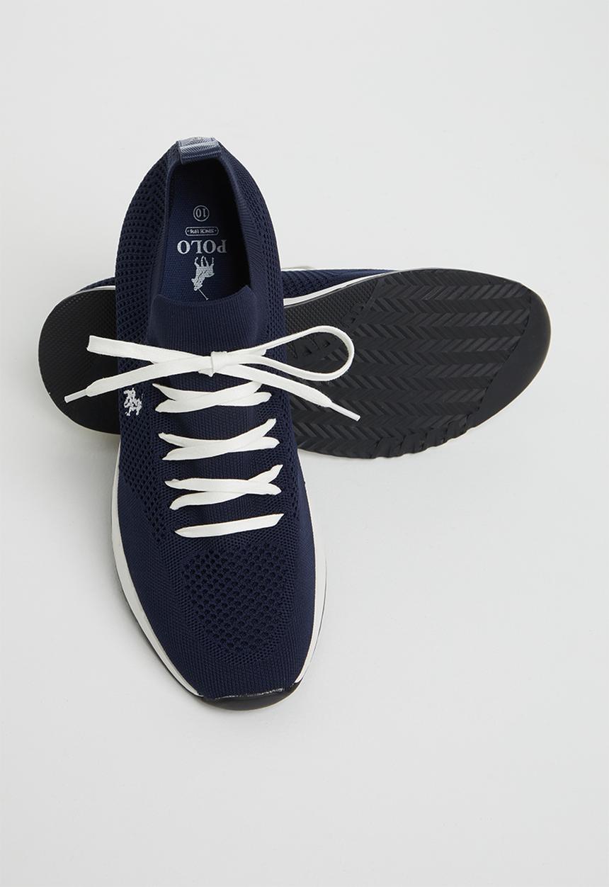 POLO - Gavin knit sneaker - navy