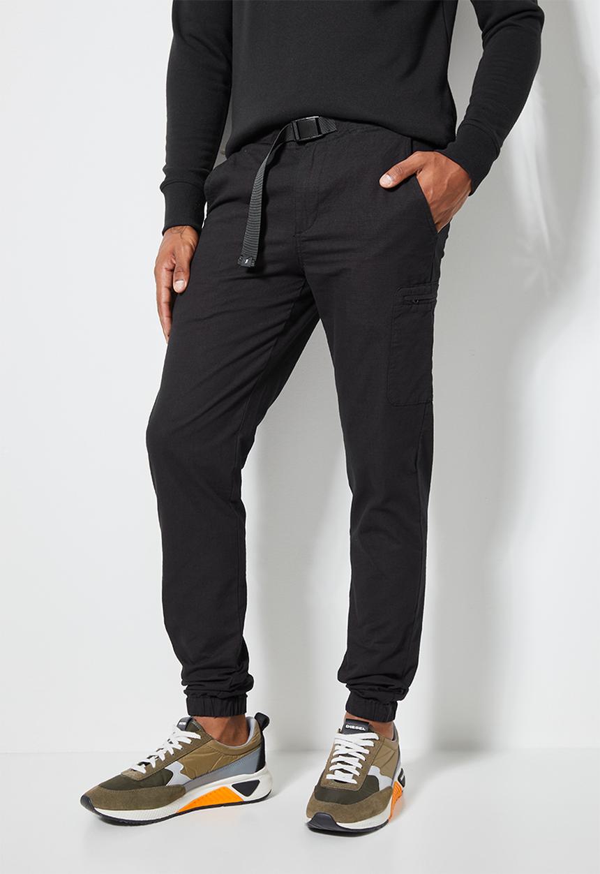 Superbalist - Osaka tapered utility pant - black
