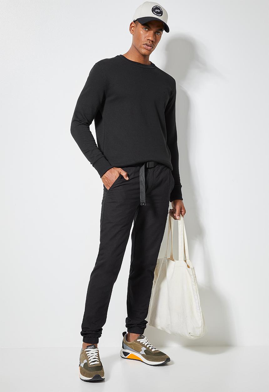 Superbalist - Osaka tapered utility pant - black
