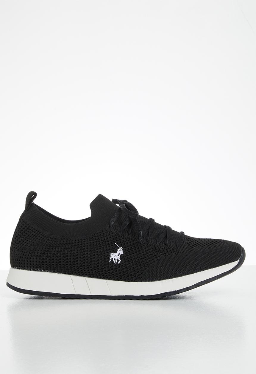 POLO - Gavin knit sneaker - black