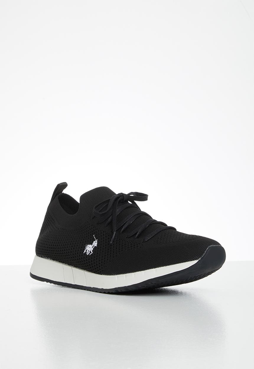 POLO - Gavin knit sneaker - black
