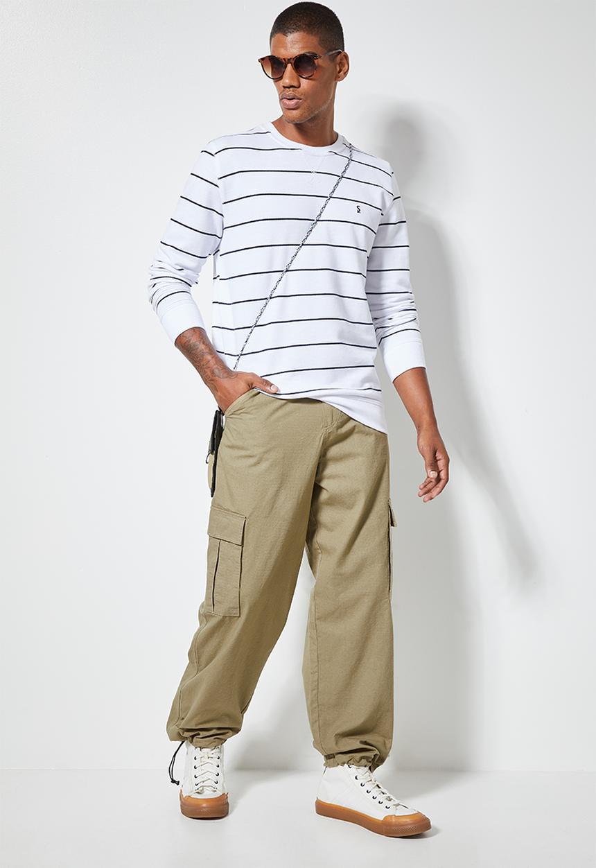 Superbalist - Carson loose cargo pants - beige