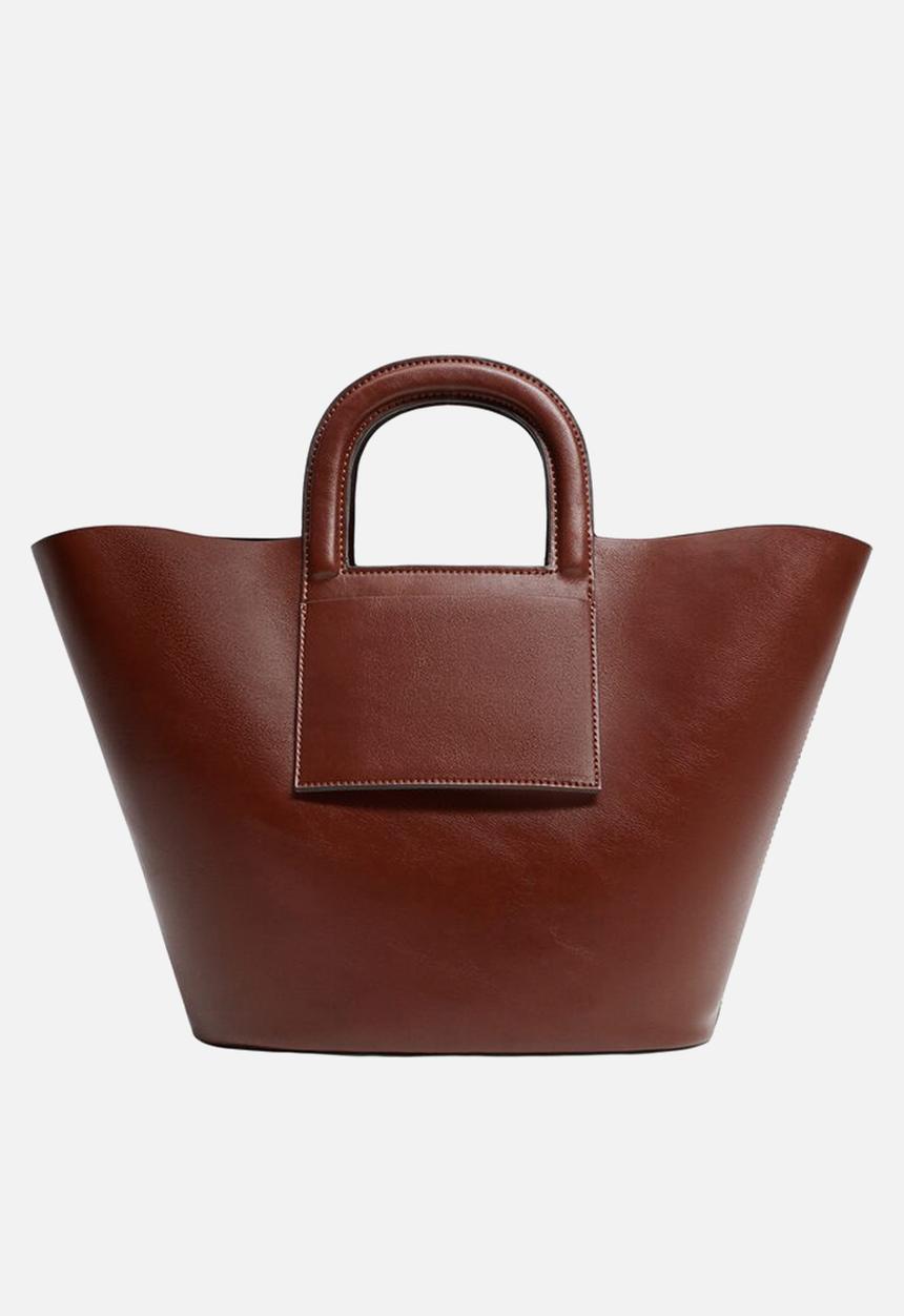 MANGO - Amberley bag - brown