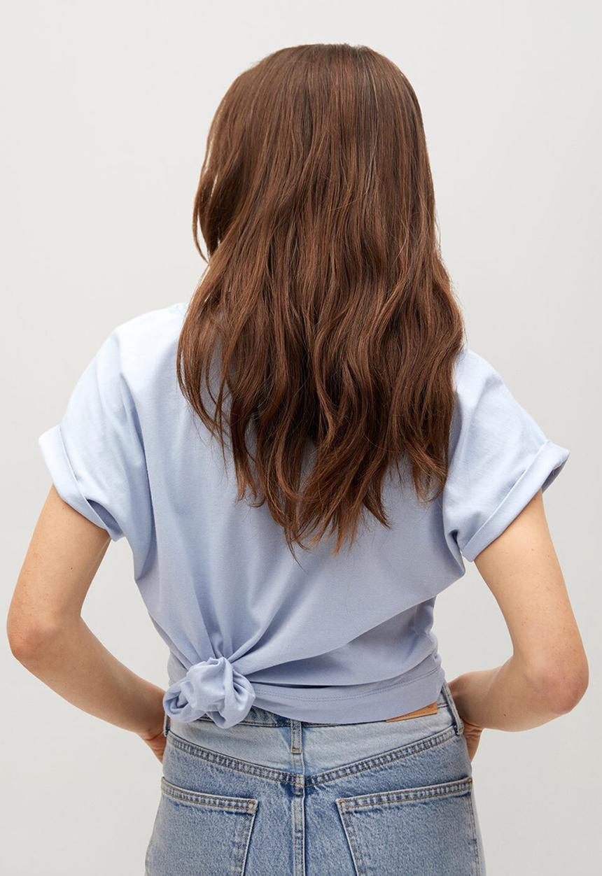MANGO - T-shirt sevilla - light blue