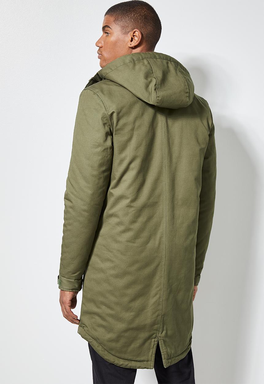 Superbalist - Storm padded parka - green