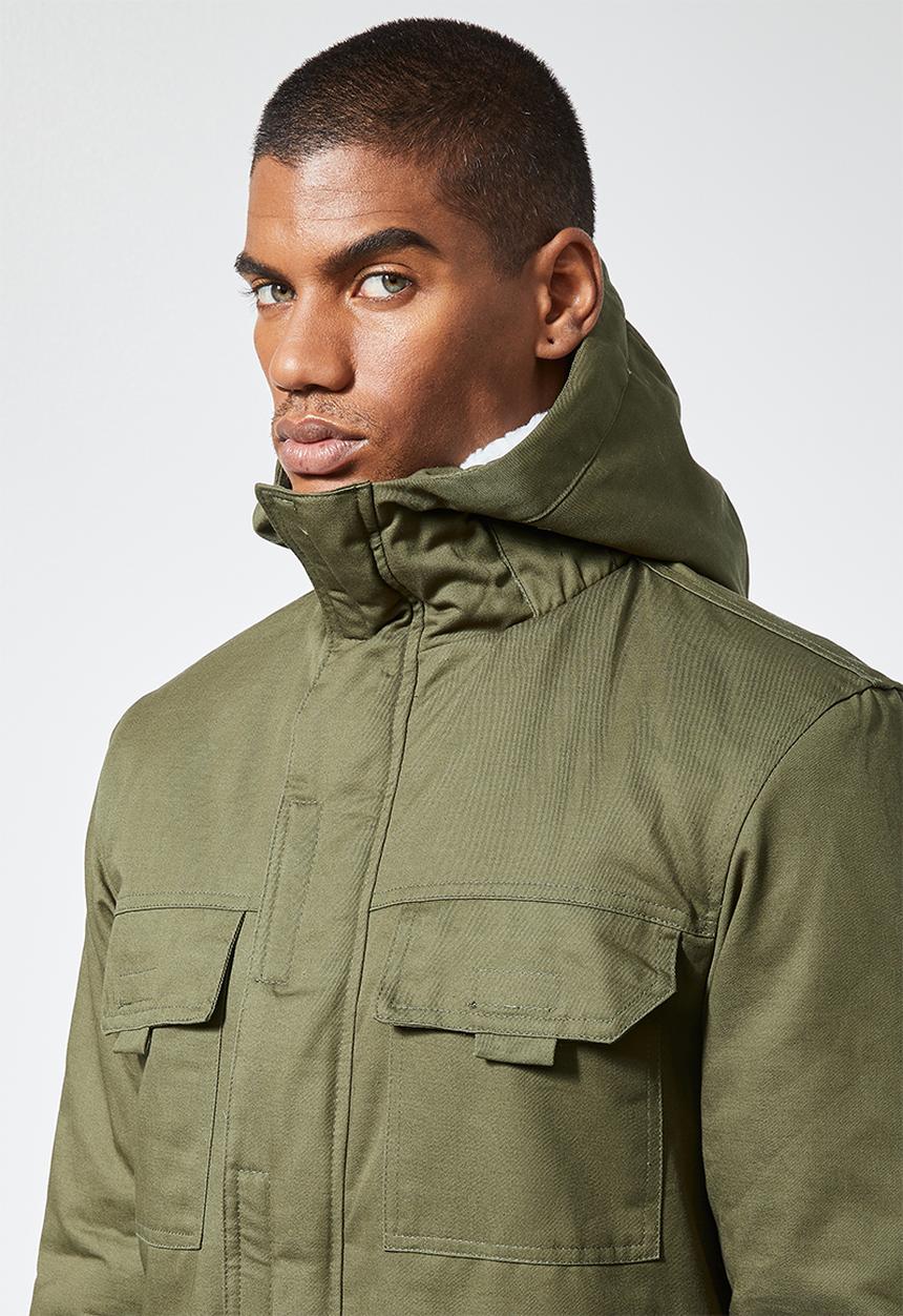 Superbalist - Storm padded parka - green