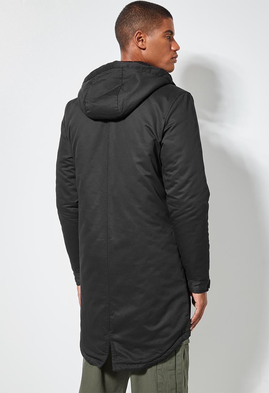 Superbalist - Storm padded parka - black