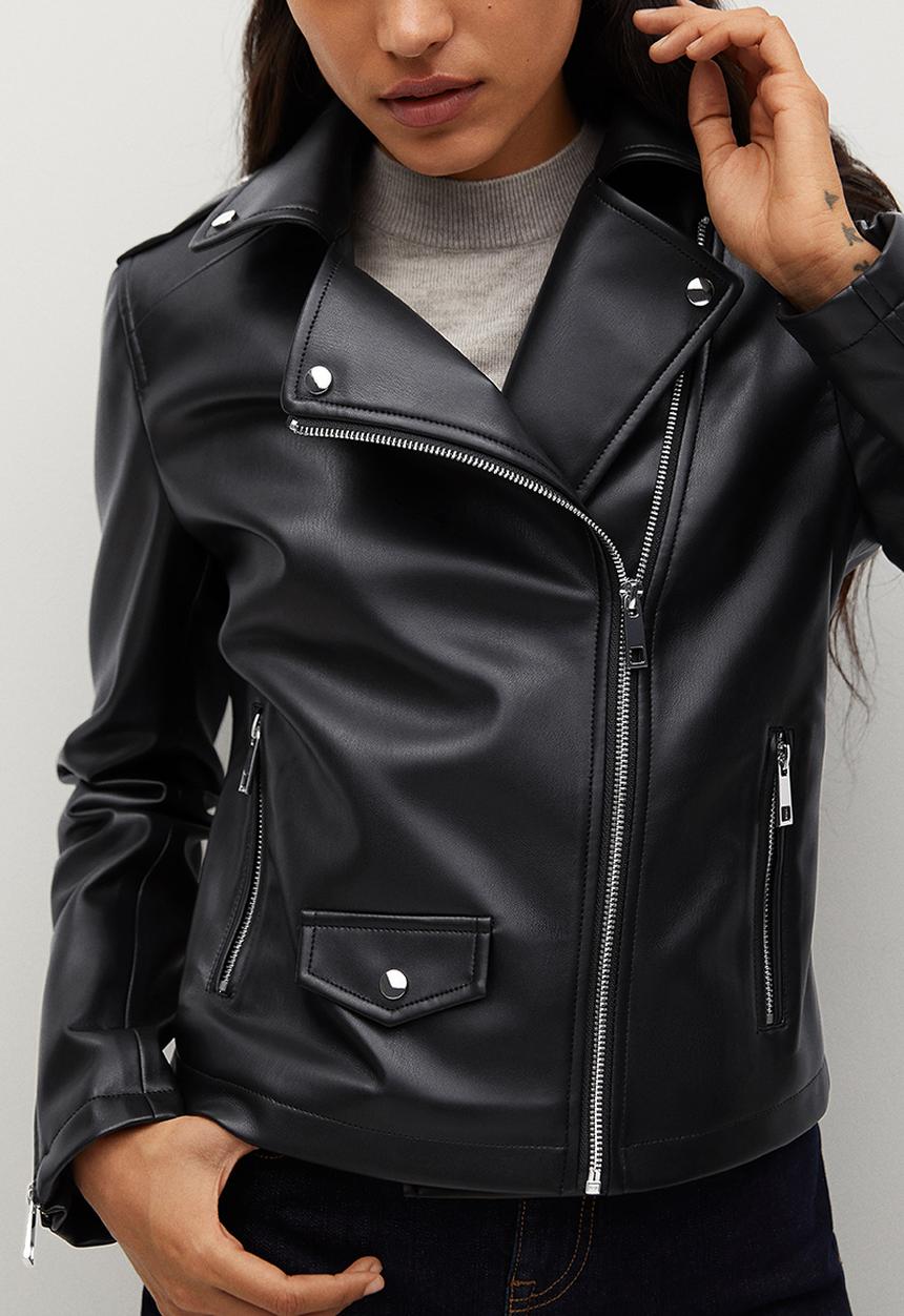 MANGO - Jacket liz - black