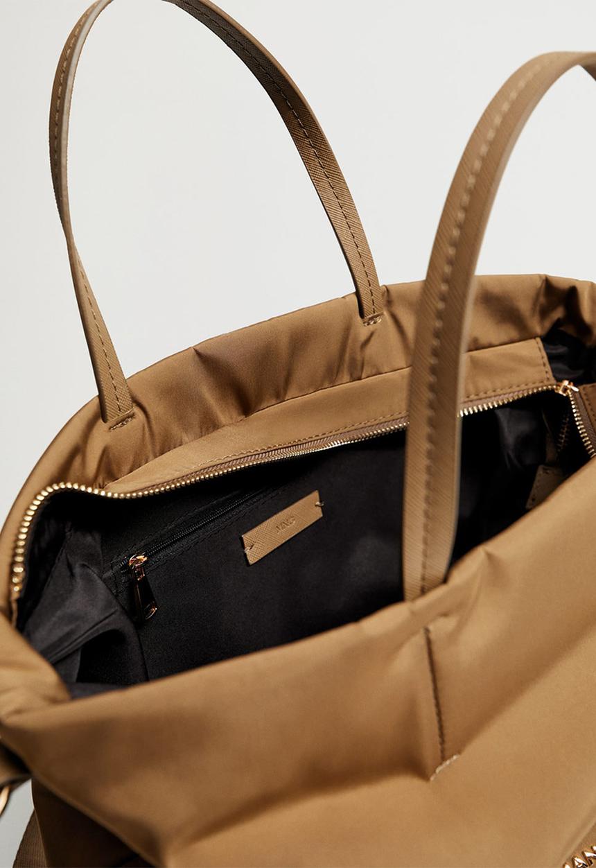 MANGO - Bled bag - khaki 