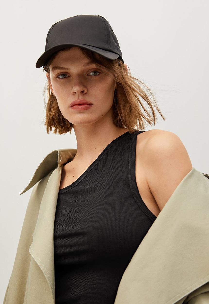 MANGO - Top alfio - black