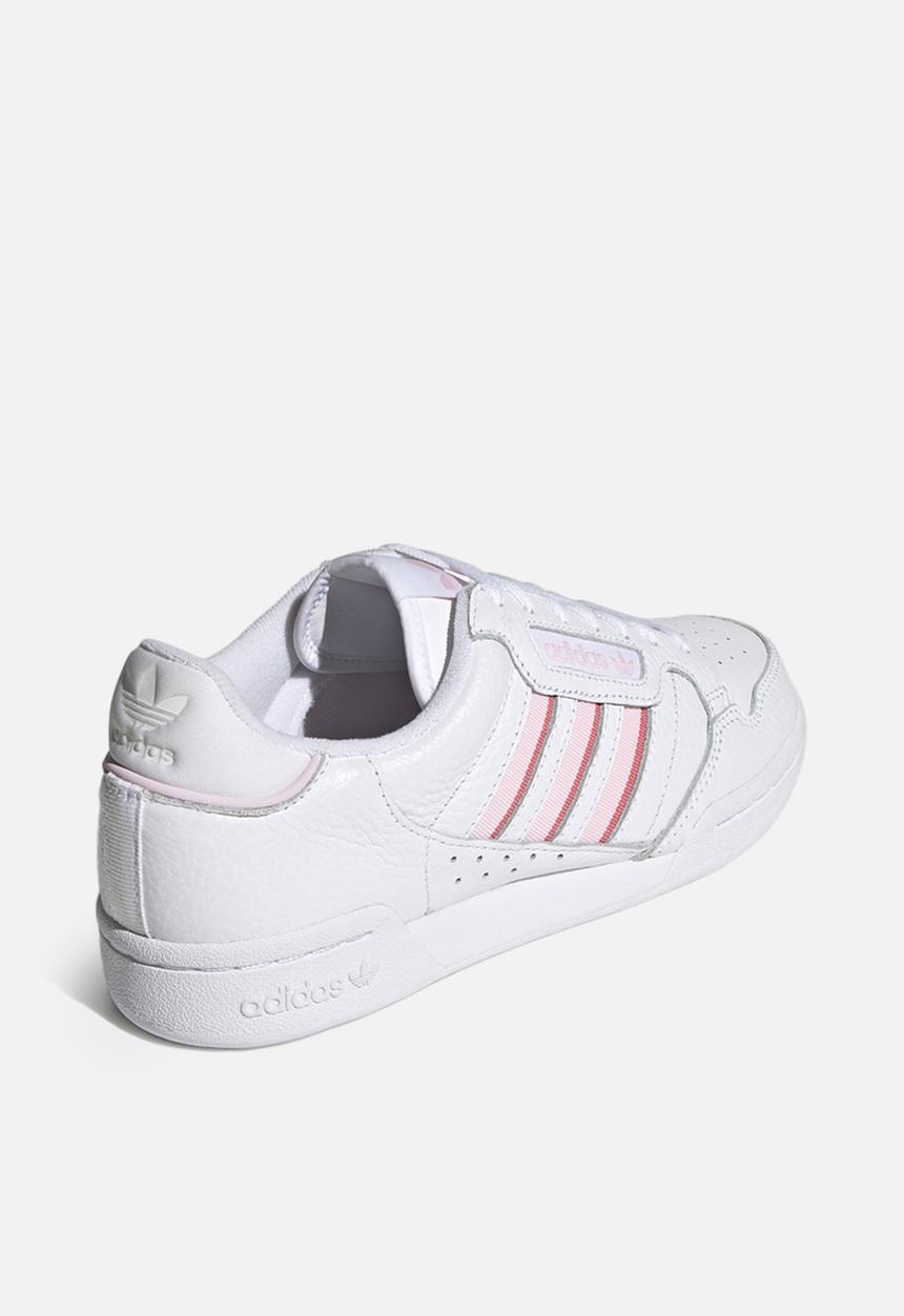adidas Originals - Continental 80 stripes w - ftwr white/clear pink/hazy rose