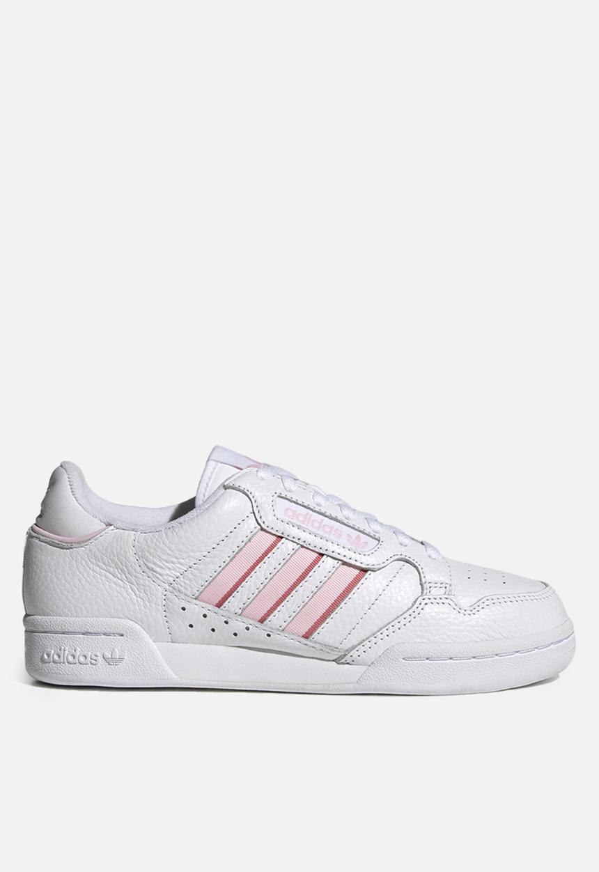 adidas Originals - Continental 80 stripes w - ftwr white/clear pink/hazy rose