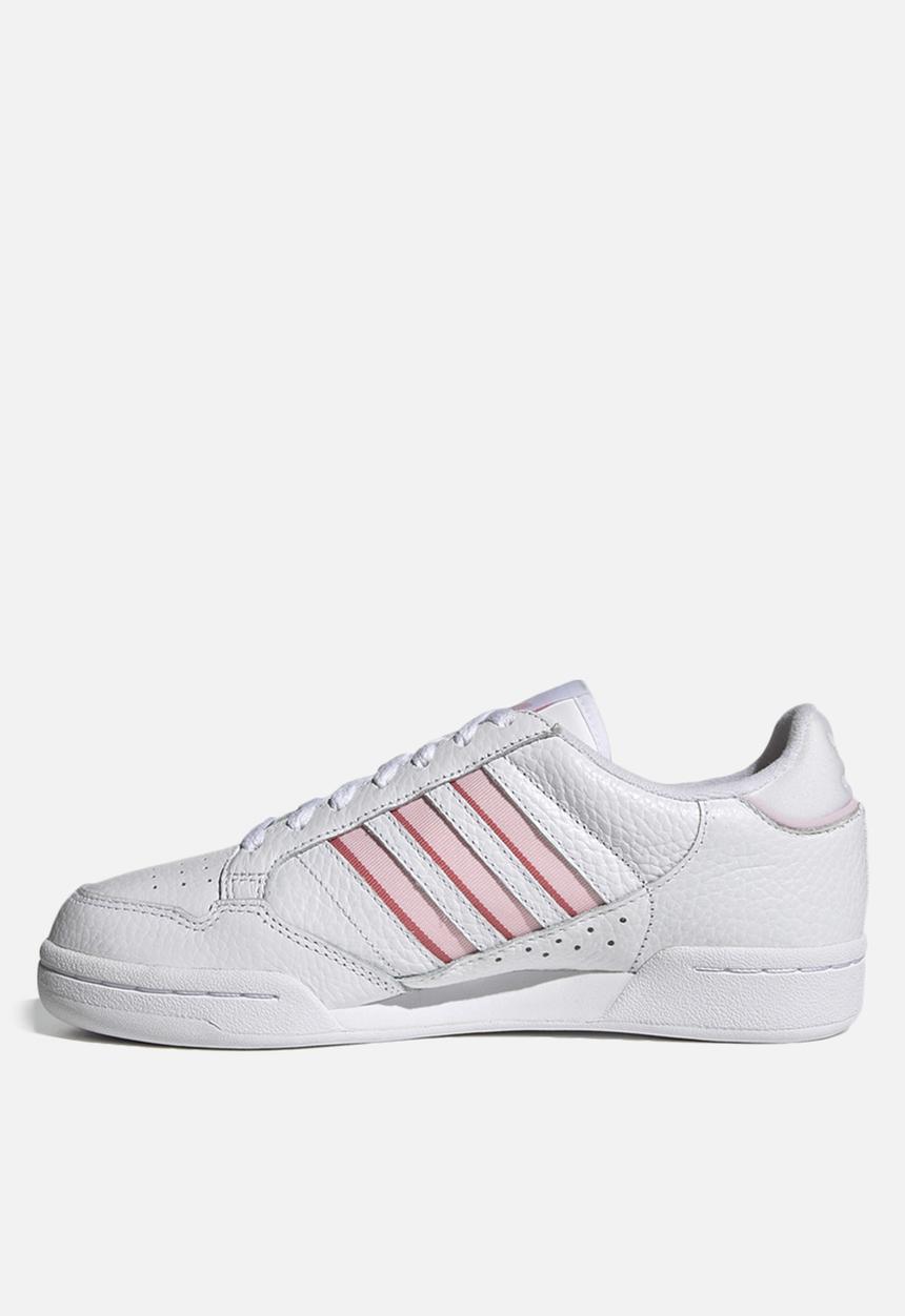 adidas Originals - Continental 80 stripes w - ftwr white/clear pink/hazy rose