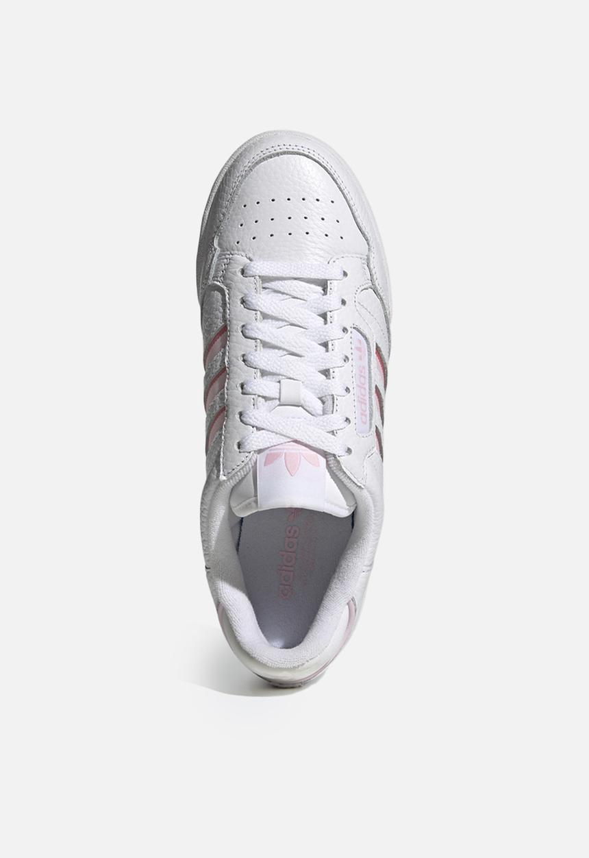 adidas Originals - Continental 80 stripes w - ftwr white/clear pink/hazy rose