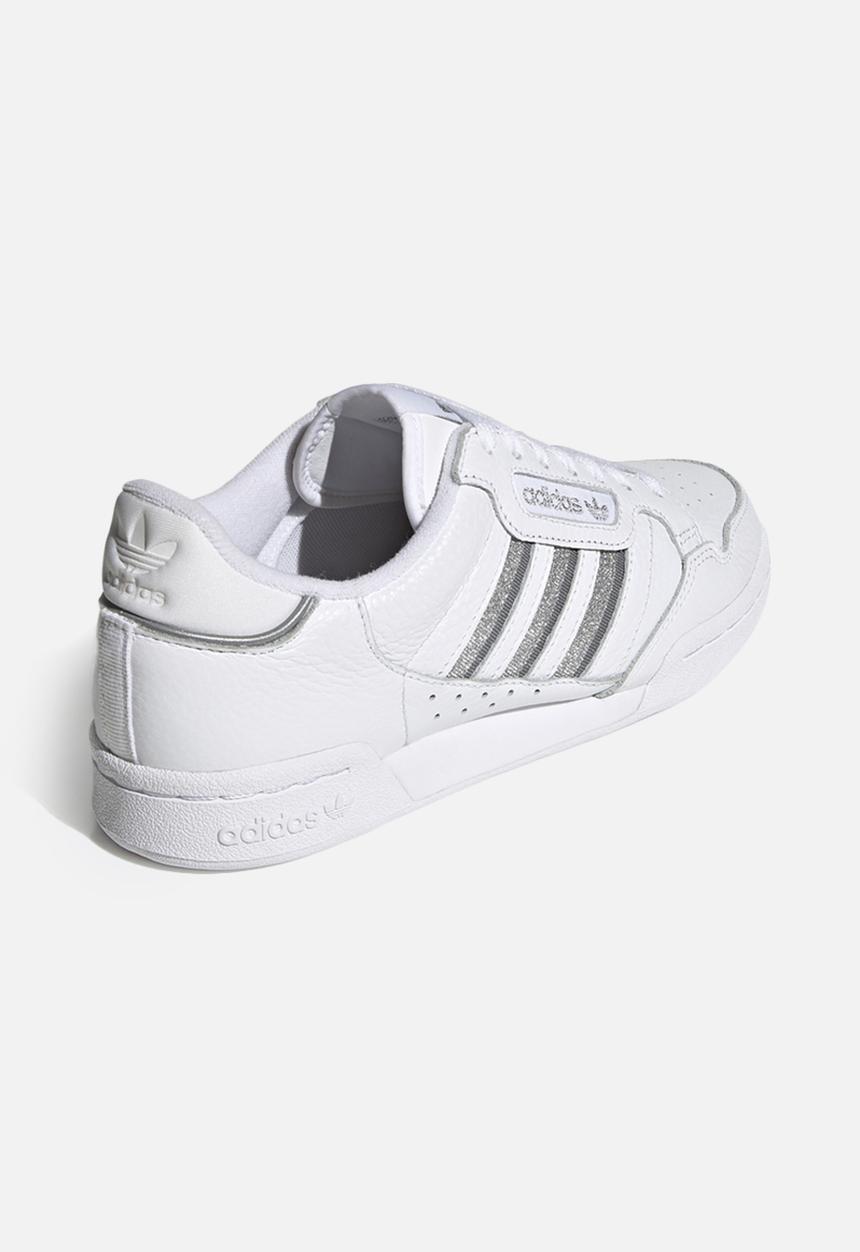 adidas Originals - Continental 80 stripes w - ftwr white/silver met./grey three