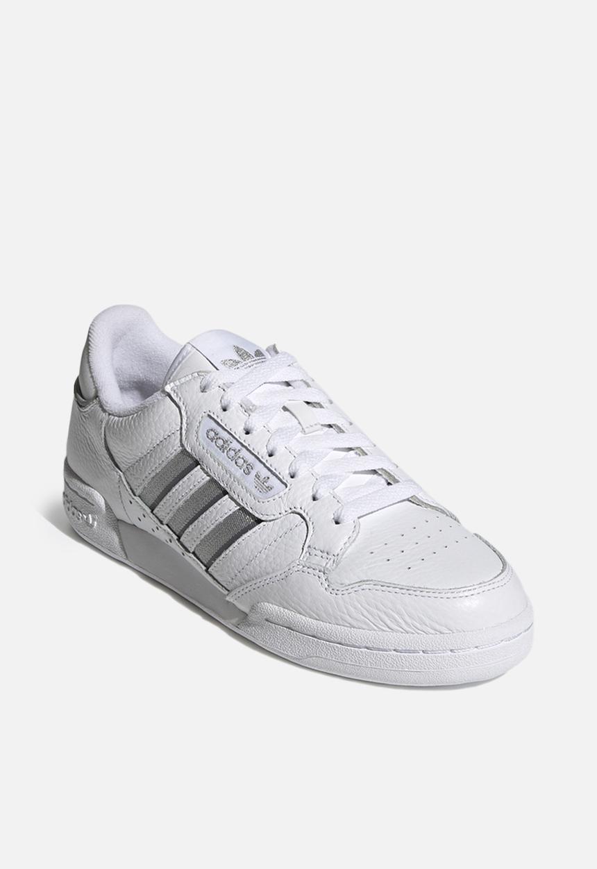 adidas Originals - Continental 80 stripes w - ftwr white/silver met./grey three